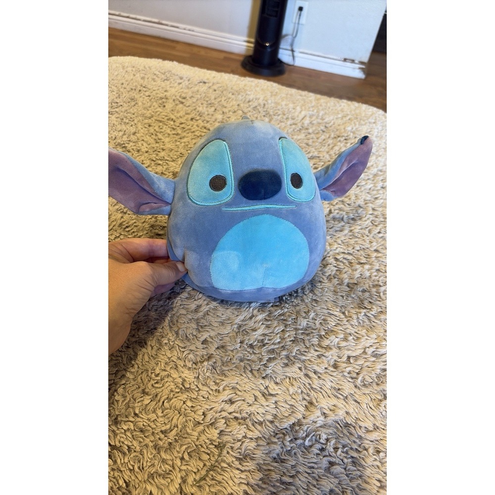 Squishmallows Stitch Plush Toy Unisex Small Blue Excellent‎ Disney Kellytoy
